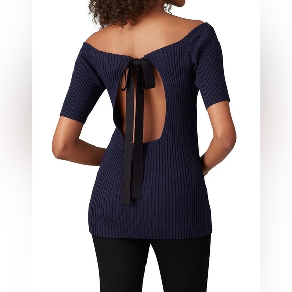 Jason Wu Off Shoulder Sweater - Picture 2 of 7